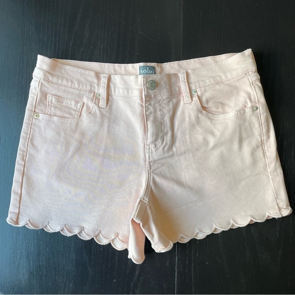 New York & Company Pants - New York & Company SoHo Light Pink Denim Shorts. Size 6